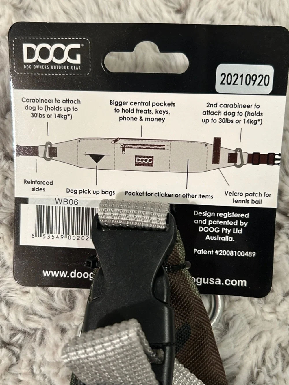 DOOG Walkie Belt -Camo